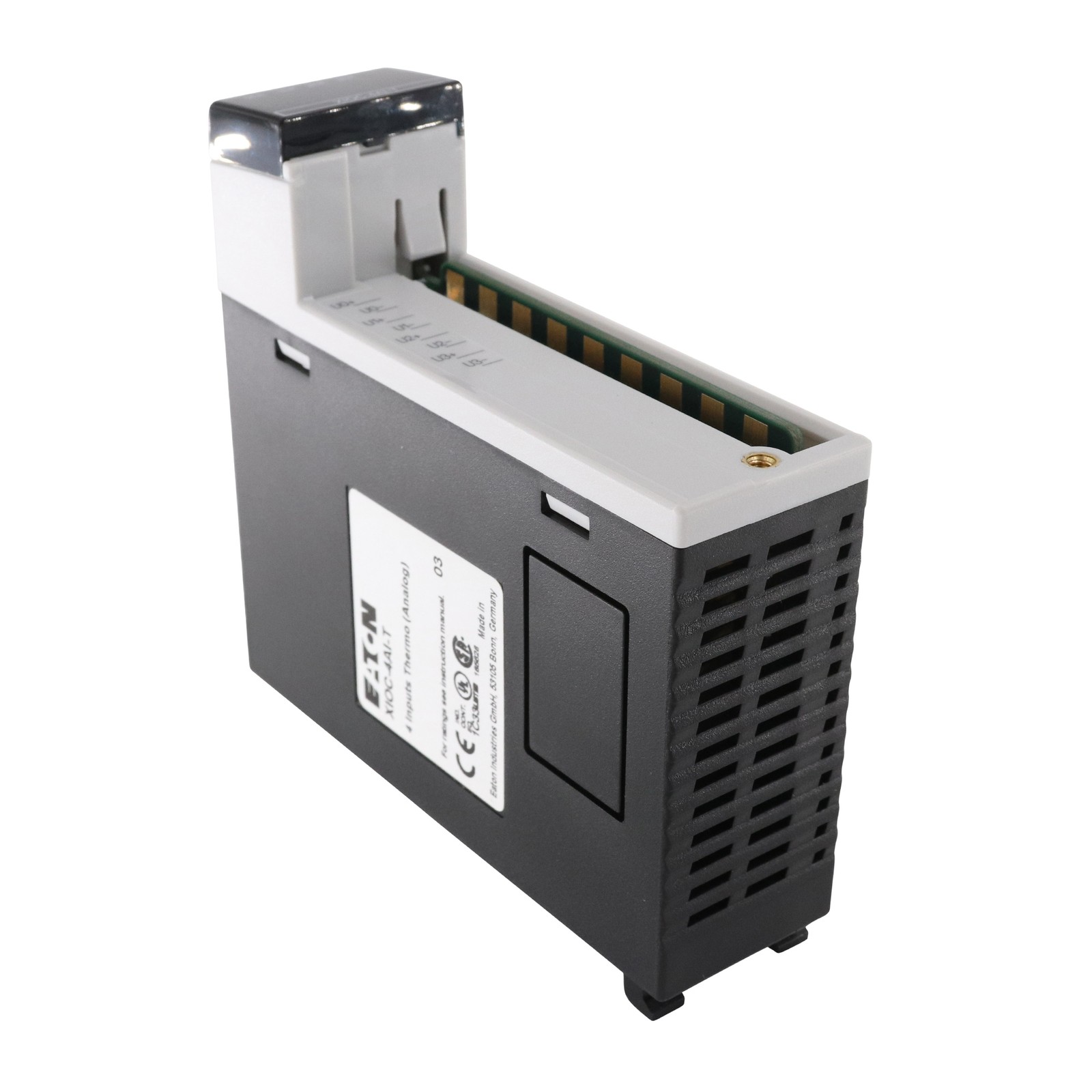 EATON XIOC-4AI-T 28993365 ANALOG INPUT MODULE, 4X THERMO