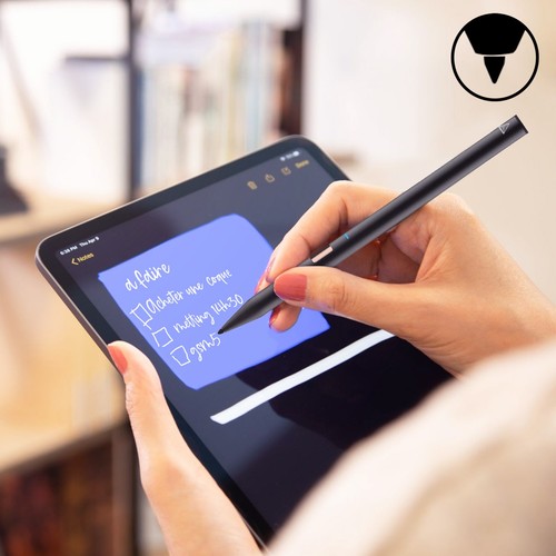 Pennino per iPad Prestazioni Elevate Ricaricabile Scorrevole Note 2 Adonit Nero - Zdjęcie 4 z 6