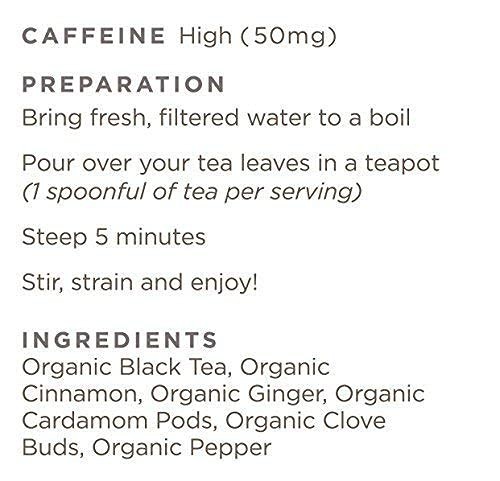 Golden Moon Tea, MASALA CHAI TEA, 181 Servings, Authentic Original Organic Re...