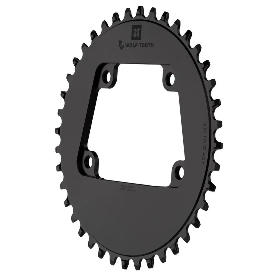 Wolf Tooth 40T Drop-Stop B Chainring 12Sp 100BCD 3T Torno 1x Road CX Gravel New - Image 2 of 2