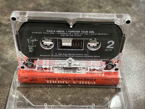 Forever Your Girl by Paula Abdul (Cassette, 1988, Virgin Records) - Picture 4 of 5