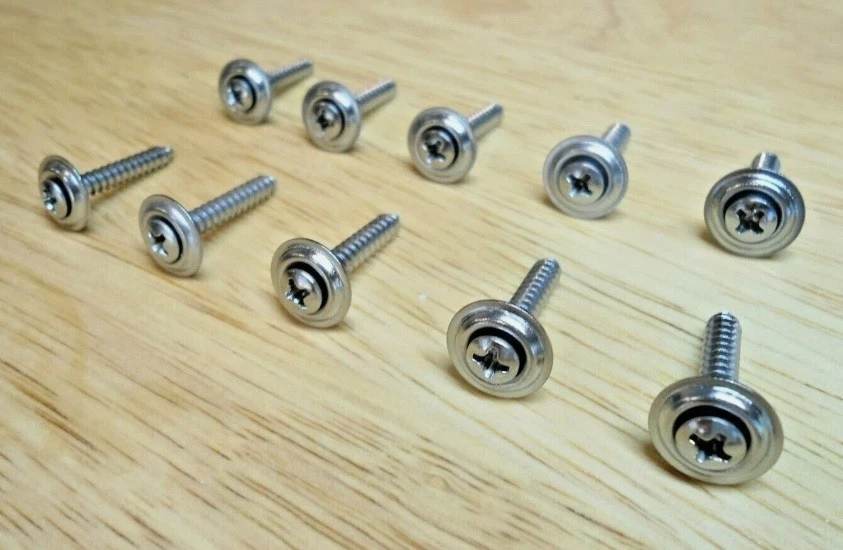 ¡10 CLIPS PARA PANEL DE PUERTA Y 5 TORNILLOS PARA PANEL DE PUERTA INFERIOR! PARA CARROS MOPAR CARROCERÍA A/B/C/E Foto 3 de 3