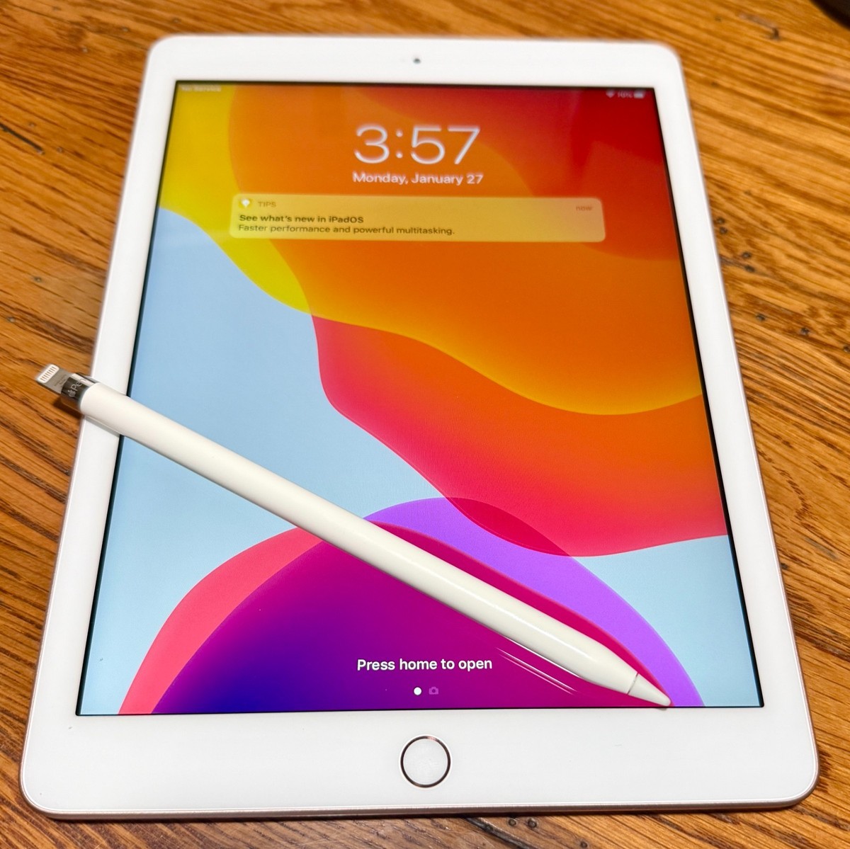 iPad (第6世代) 32GB ゴールド A1954 Apple iPad Gold (6th Gen) A1954 32 GB, Wi-Fi + Cellular, With