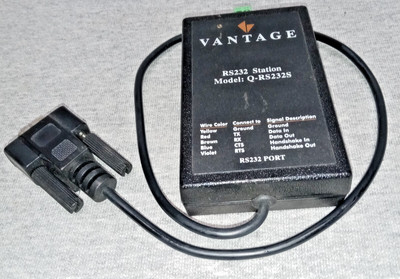 Vantage Controls Q-RS232S RS-232 Serial Station