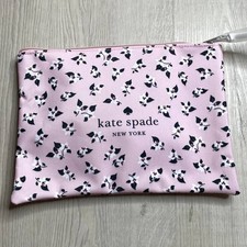 Kate Spade flowers Canvas pouch