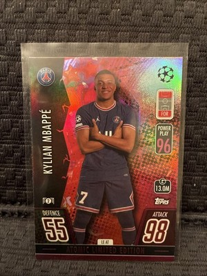 Match Attax Champions And Europa Topps 2021 League Set Of 7. Limited Edition
