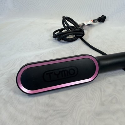 TYMO Hair Straightener Comb Heated Brush Electric Black Pink Model HC100