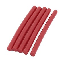 5pcs 7mm x 100mm Hot Melt Stick Hot Glue Red