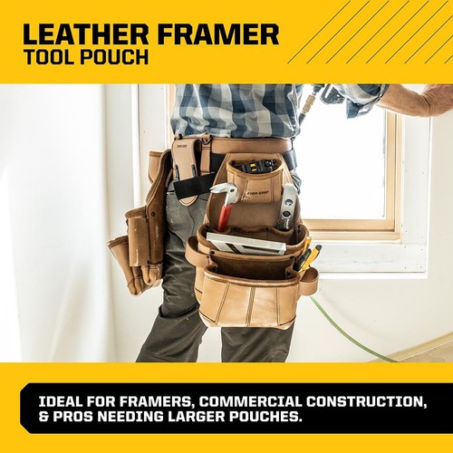 Build-A-Rig Leather Framer Tool Pouch - Picture 2 of 7