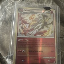 Pokemon NINETALES 7/123 REVERSE HOLO RARE |  | HGSS | 2010 LP