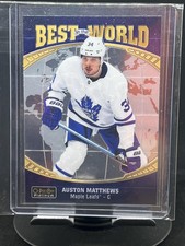 2019-20 O-Pee-Chee Platinum #BW-14 Auston Matthews Best-in-the-World