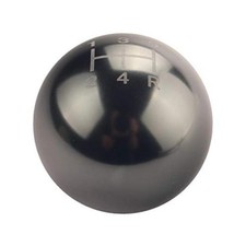 Round Ball Manual Gear Stick Shift Knob 5 Speed Short Throw Shifter Gunmetal Round Ball Manual Gear Stick Shift Knob 5 Speed Short Throw Shifter Gunmetal