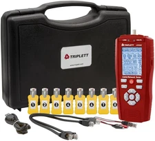 Triplett LVPRO40 10Gb Low Voltage Cable Network Tester CAT5-7 Coax TDR - NIB