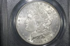 1881 Morgan Dollar, Choice BU, PCGS OGH MS-64
