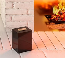 Fire Beauty Starters Storage Box,Firelighter Box,Metal Black 
