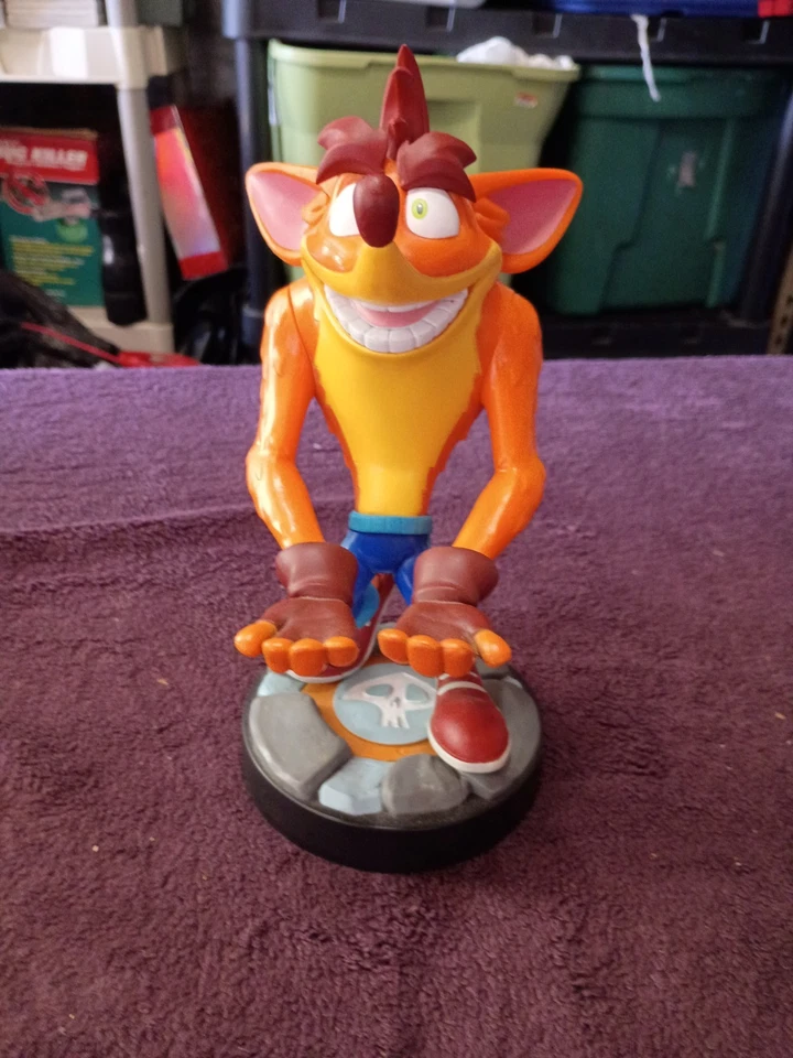 Crash Bandicoot Controller/Mobile Phone Holder Stand - Gaming - Cable Guys  - Image 2 of 4