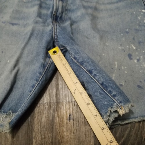 Polo Ralph Lauren Herren Jeansshorts 36 Blau Paint Splash Cut Off Classic Fit - Bild 5 von 17