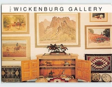 Postcard Interior Wickenburg Gallery Wickenburg Arizona USA