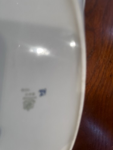 Celery Dish Blue Traditional Bing & Groendahl 12” Royal Copenhagen Blue Fluted - Picture 4 of 12