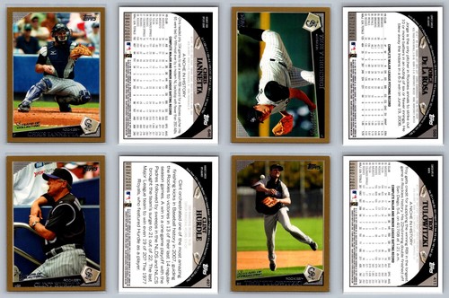 Colorado Rockies Topps Gold Serial Numbered #/2009 Baseball Card Lot (18) NM - Picture 2 of 5