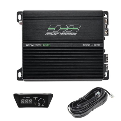 1300 Watt 1-Ohm Monoblock Class D Car Audio Amplifier Atom