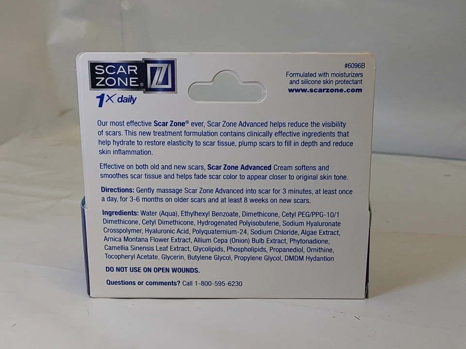 Scar Zone Advanced Scar Cream, .75 Oz, Scars, Stretch Marks, Sealed Box - Image 2 of 4