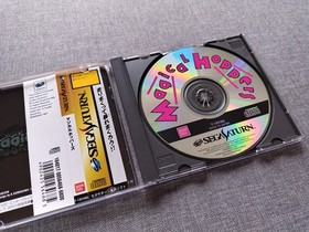 Sega Saturn NTSC J Magical Hoppers (Localised Pandemonium!) Nr Mint with Spine