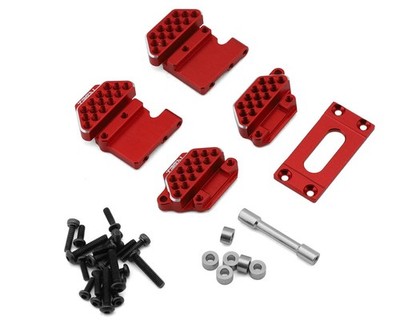 Treal Hobby 7075 Aluminum Shock Mount Set for Traxxas  TRX-4M  High Trail 