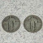 90% Silver Standing Liberty Quarters 1925 & 1926 90% Silver Circulated