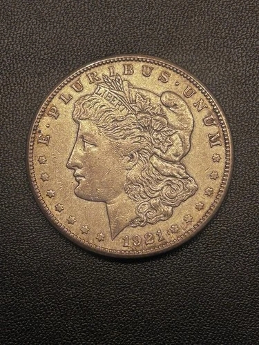 1921 Morgan Silver Dollar $1 Coin 0.9 Fineness Circulated US