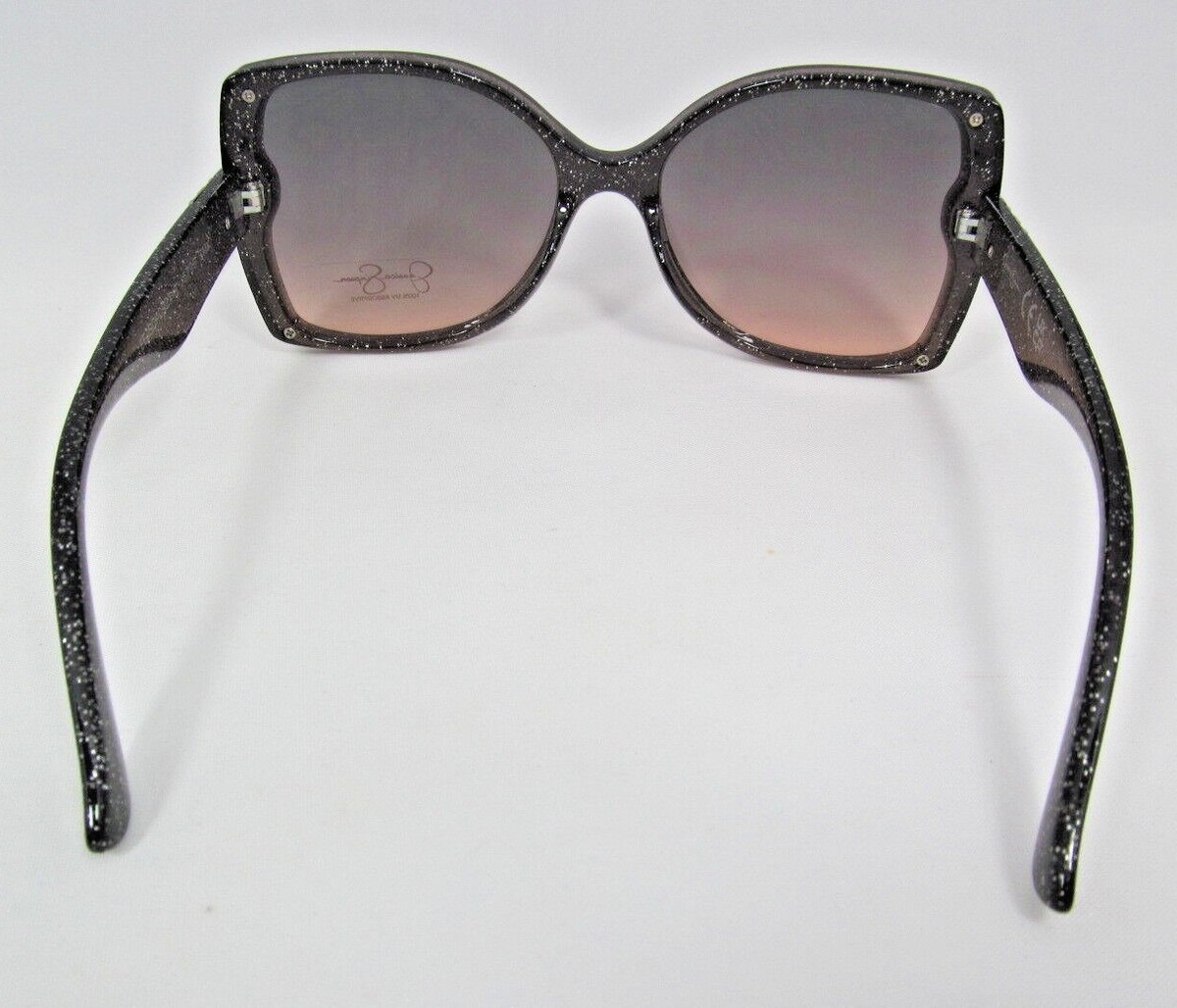 Jessica Simpson Translucent Smoke Sunglasses Silver Accent