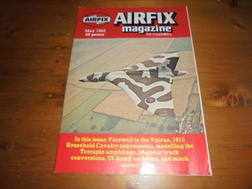 AIRFIX VINTAGE MAGAZINE MAY 1982 VOLUME 23 NO. 9 RAAF WINJEEL AVRO VULCAN