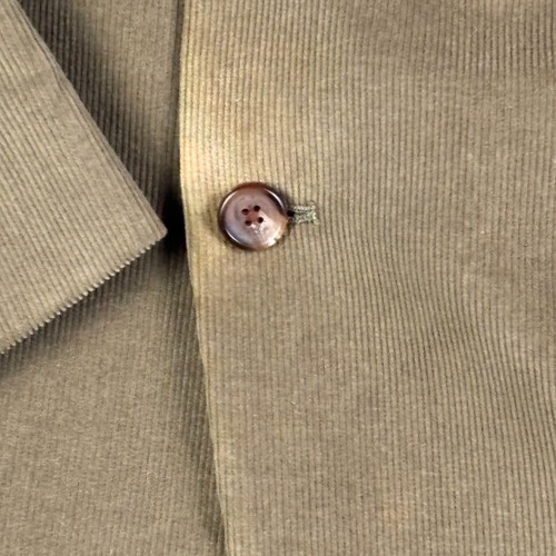 LAUREN Ralph Lauren Mens Corduroy Elbow PatchES Blazer 46R Brown FLAW STAIN READ - Picture 5 of 17