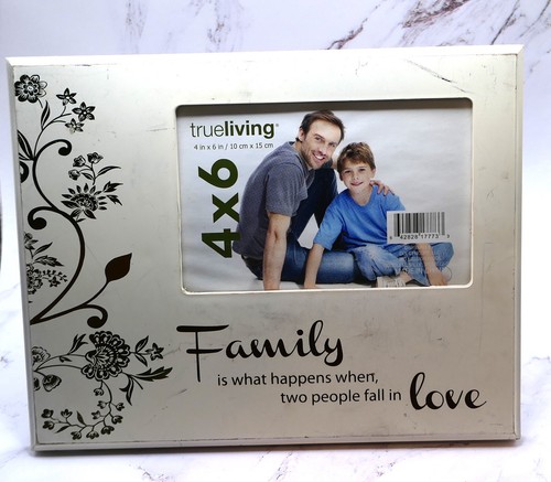 Home Décor Family Photo Picture Frame 4x6 White Wall Hanging Desktop