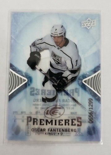 2017-18 17-18 Upper Deck Ice Premieres Rookie OSCAR FANTENBERG #106 0333/1299 NM - Afbeelding 1 van 2