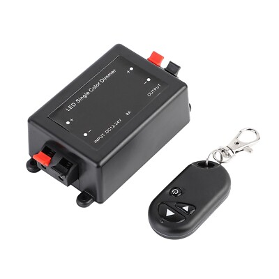 Wireless Remote Controller RF Dimmer for 5050 3528 Single Color LED Strip Lights