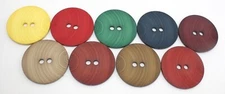 Dill Buttons of America, Inc. Fashion/Craft 54mm or 2 1/4" 2-Hole Flat Button
