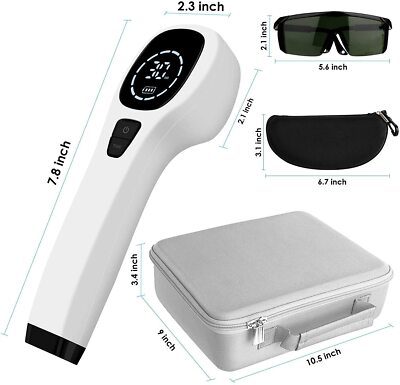 Healing Laser Pain Relief Device Low Level Near Infrared Red Light Therapy