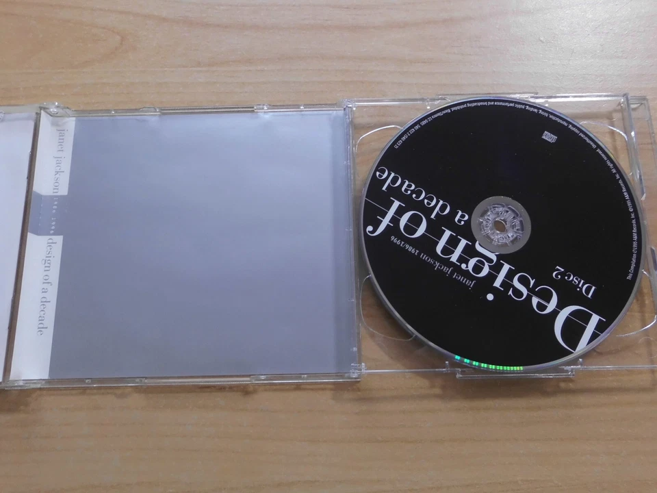 JANET JACKSON 2CD: DESIGN OF A DECADE 1986/1996 (EUROPE; A&M 540422-2) - Bild 3 von 4