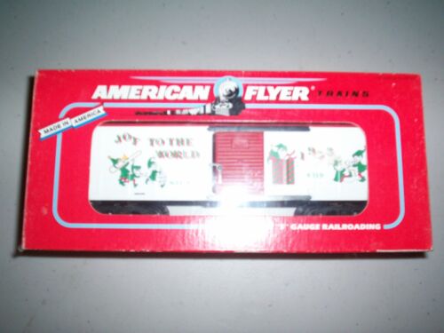 American Flyer #48319  1993 Christmas Box Car  - Afbeelding 1 van 2