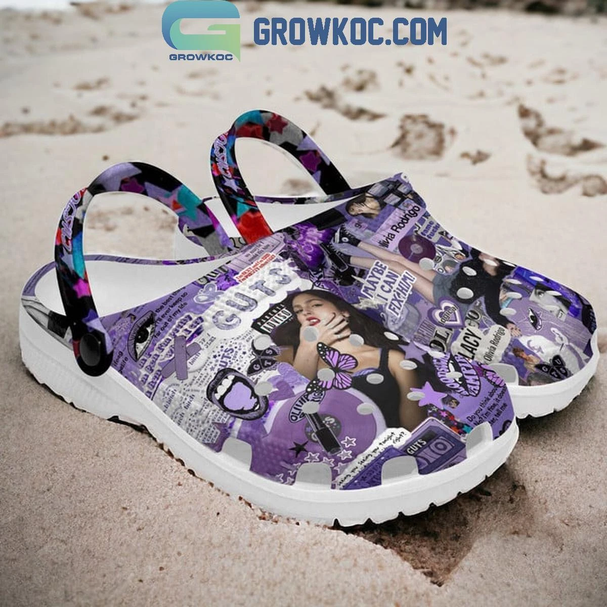 Olivia Rodrigo Blood Sucker Vampire 2024 Clogs