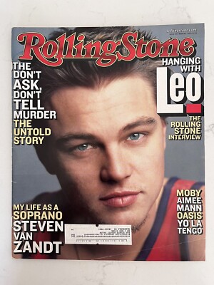 LEONARDO DICAPRIO / OASIS / MARC ANTHONY USA ROLLING STONE MAGAZINE MARCH 2000