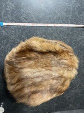 Vintage fur pillbox hat