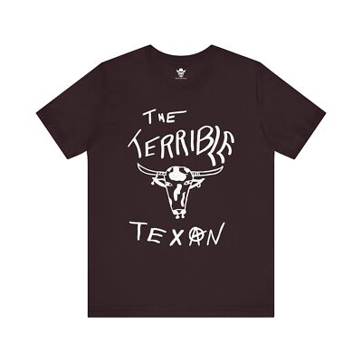 Cow Punk T-Shirt   Unisex Heavy Metal Tee by The Terrible Texan, Punk Rock Merch