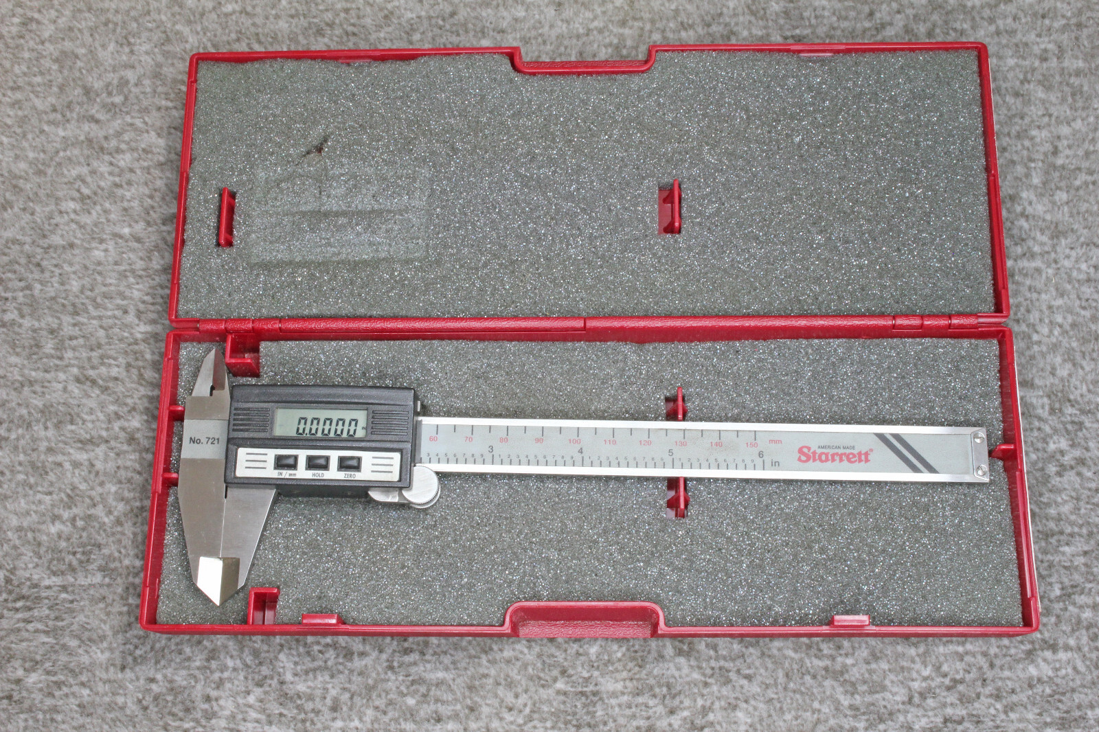 Starrett 721A 6” Digital Calipers Battery for sale online eBay