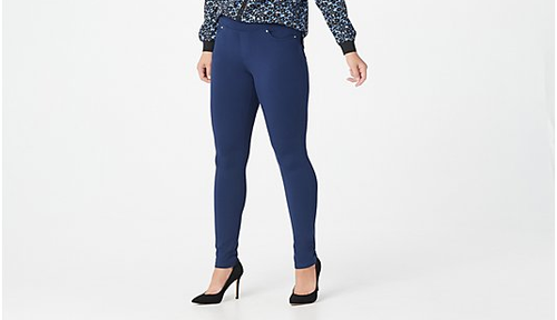 Belle by Kim Gravel Ponte Knit Jeggings 