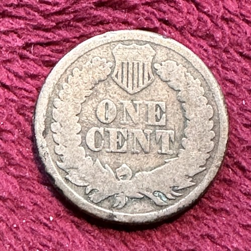 1860 CN Indian Head Cent receive coin pictured - Picture 2 of 2