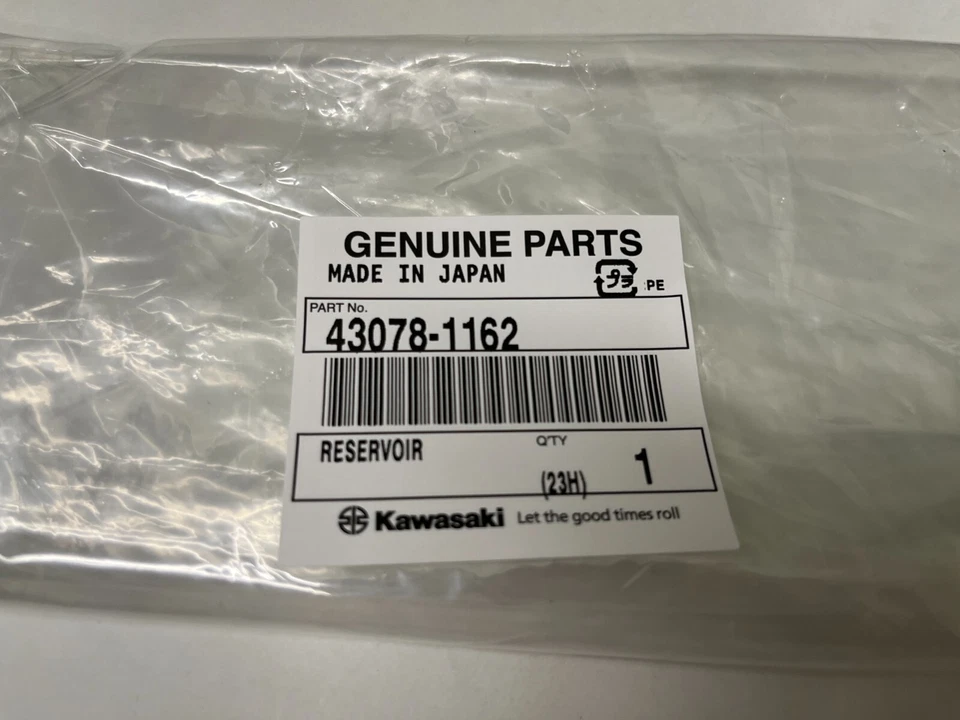 Depósito de radiador Kawasaki Ninja ZX6R ZZR600 1998-2002 2005-2008 43078-1162 Foto 4 de 4
