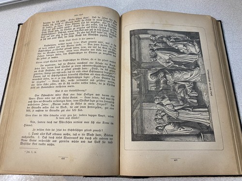 Book ~ Christian Catholic Handpostille 1890 ~German P. Leonhard Goffine -Antique - Picture 12 of 12