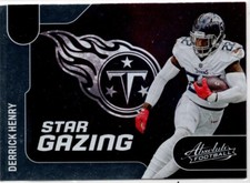 2022 Panini Absolute Football Derrick Henry No. SG-12 Tennessee Titans
